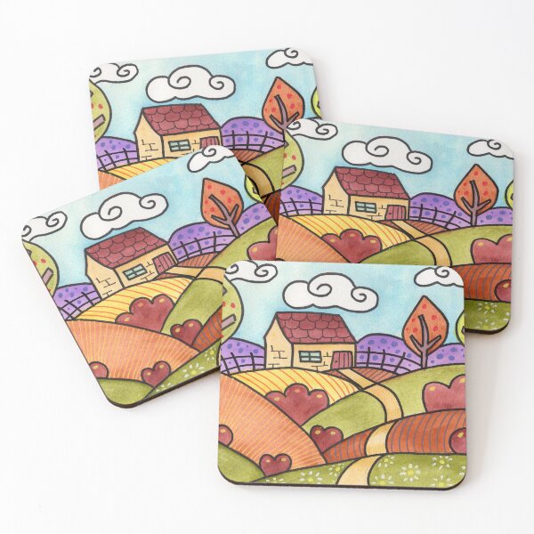 Item preview, Whimsical Watercolor Scenery designed and sold by C-Katt.