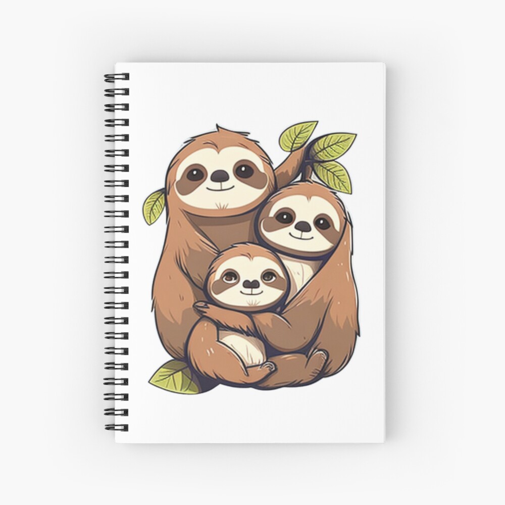 Sloth Notebook: Sloth Gifts Under 10 Dollars Sloth Gifts for Women and Sloth Lovers Lined Notebook/Journal
