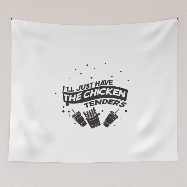 Item preview, I'll Just Have The Chicken Tenders nuggets and drinks Classic T-shirt designed and sold by Saisaye.