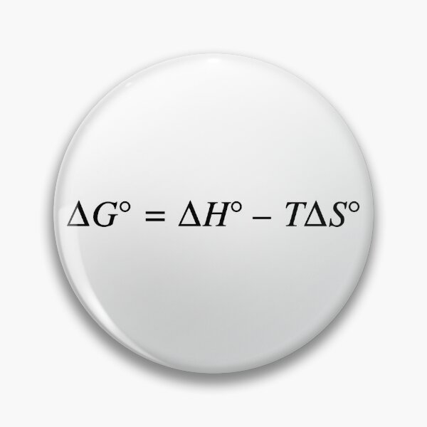 Item preview, Gibbs free energy, thermodynamics and physics designed and sold by NoetherSym.