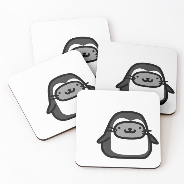 Item preview, Cute Cat in a Penguin Costume Doodle, White and Black Colors designed and sold by RiciPaneto.