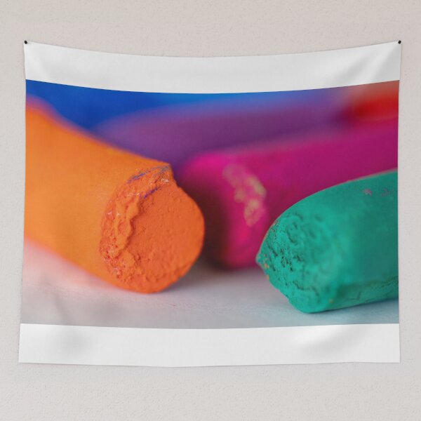 Item preview, Chalk Pastels Close-up designed and sold by Sonja Martin Photography.