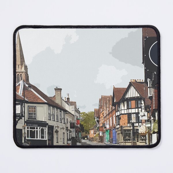 Item preview, Lyndhurst, Hampshire New Forest gift. New Forest Travel poster designed and sold by BarbaraGlebska.