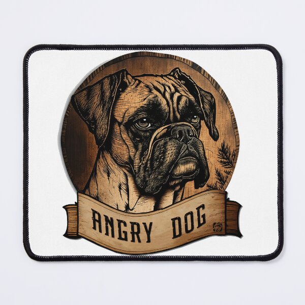 Item preview, Angry dog: Boxer designed and sold by BWstudios.
