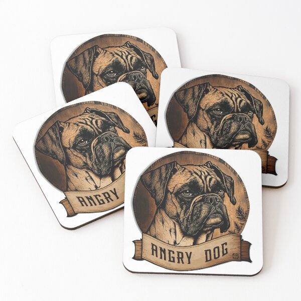 Item preview, Angry dog: Boxer designed and sold by BWstudios.