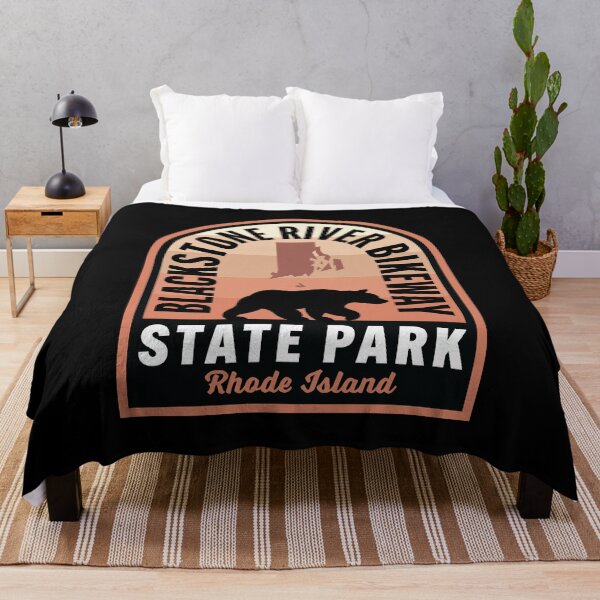 Item preview, Blackstone River Bikeway State Park RI Bear designed and sold by HalpinDesign.