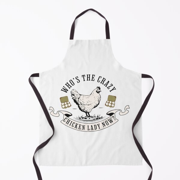 Item preview, Who's The Crazy Chicken Lady Now designed and sold by offyourback.