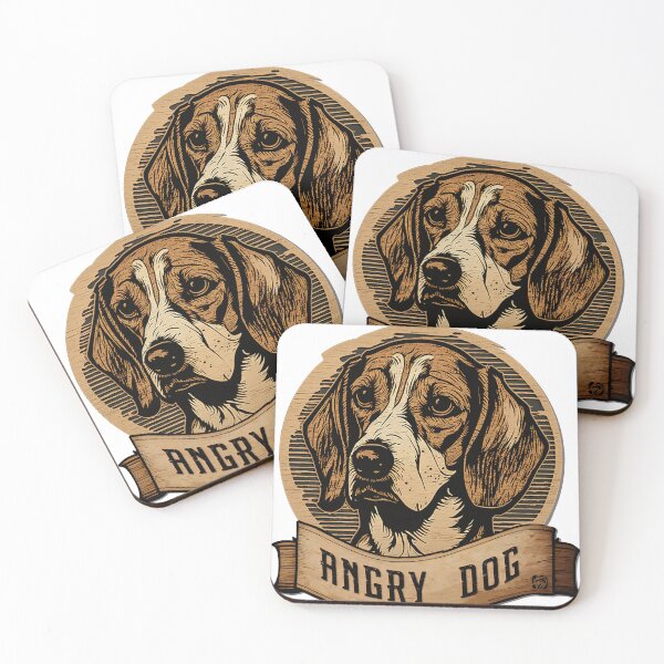 Item preview, Angry dog: American Foxhound designed and sold by BWstudios.