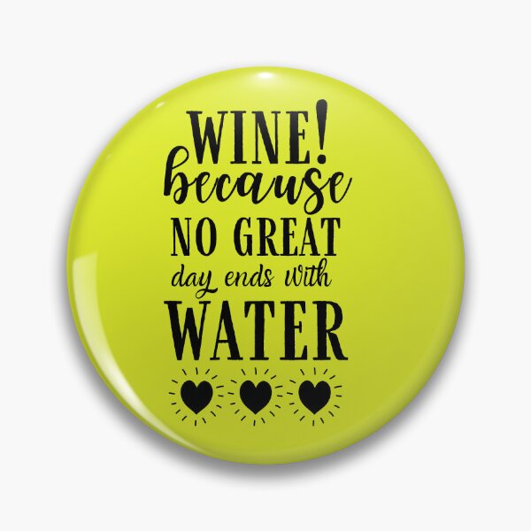 Item preview, Wine because No Great Day Ends with Wine Quote, Wine Lover Gift, Wine Drinker, Typography Quote, Alcohol Quotes designed and sold by thedazzlingmonk.