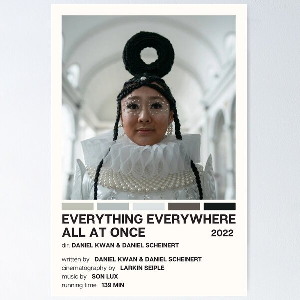 Item preview, Everything Everywhere All At Once Movie Poster designed and sold by YellowishCat15.