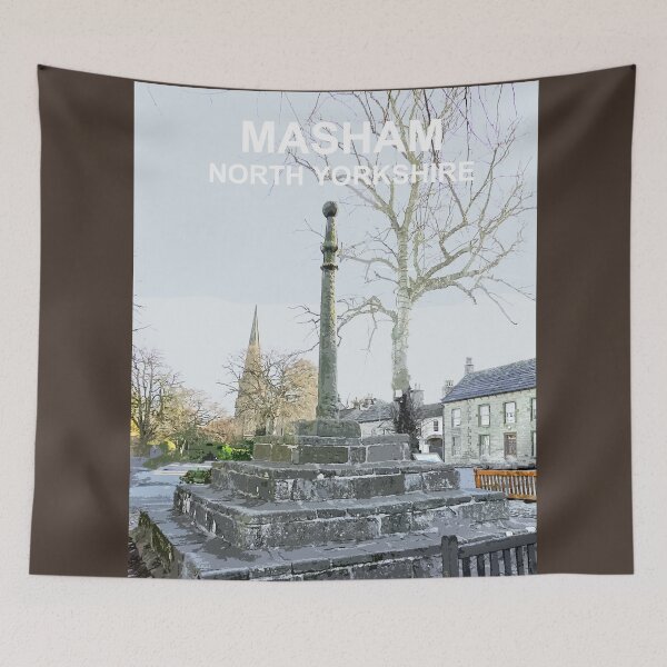Item preview, Masham, North Yorkshire. Travel poster designed and sold by BarbaraGlebska.