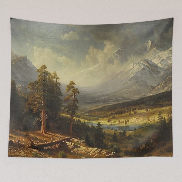 Item preview, Albert Bierstadt -Estes Park,Longs Peaks designed and sold by tomorrowsart.
