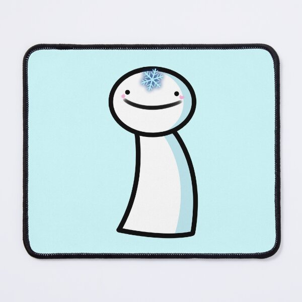 Item preview, Dream blob with a single snowflake designed and sold by Vixydraws.