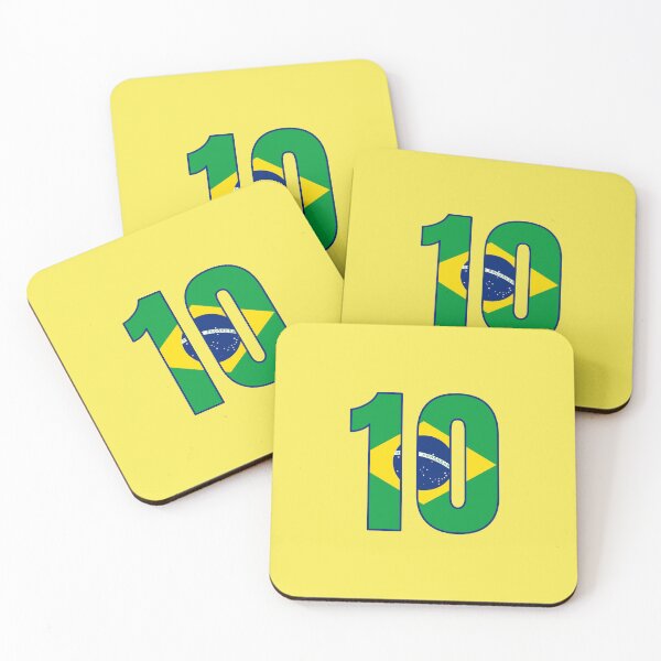 Item preview, 10 - Neymar JR - Brazil Flag designed and sold by Harley-Jay.