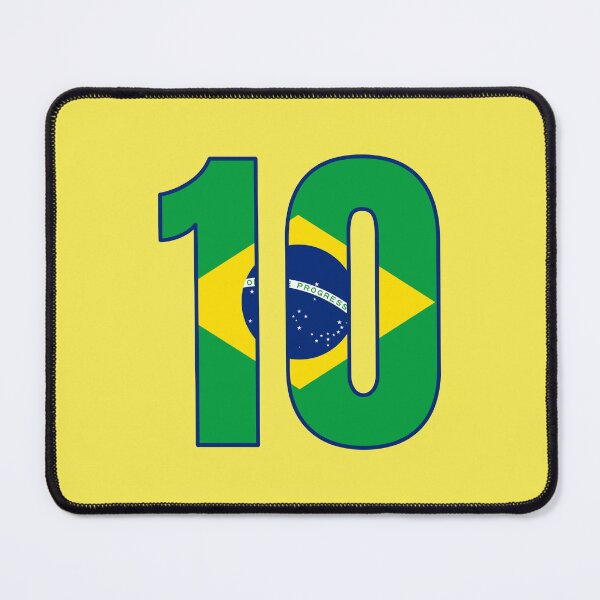 Item preview, 10 - Neymar JR - Brazil Flag designed and sold by Harley-Jay.