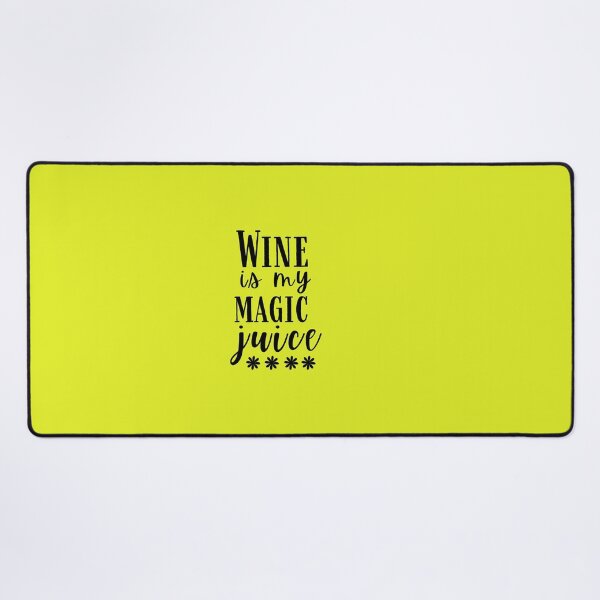 Item preview, Wine is My Magic Juice Quote, Wine Lover Gift, Wine Drinker, Typography Quote, Alcohol Quotes designed and sold by thedazzlingmonk.