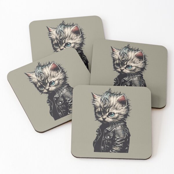 Item preview, Biker Cat designed and sold by GenerationGems.