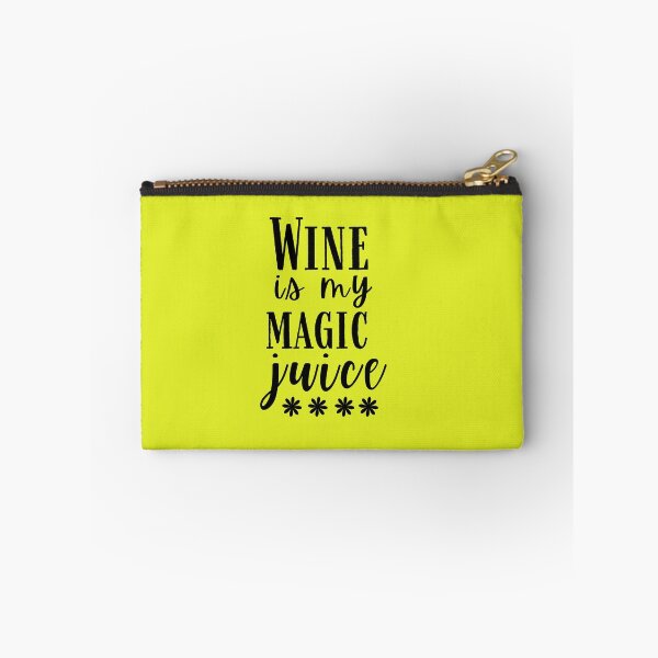 Item preview, Wine is My Magic Juice Quote, Wine Lover Gift, Wine Drinker, Typography Quote, Alcohol Quotes designed and sold by thedazzlingmonk.