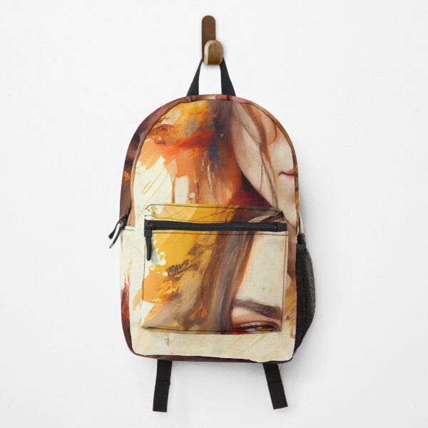 Item preview, Watercolor Wonders: A Beautiful Girl's Portrait Abstract art designed and sold by PosterManiaRo.