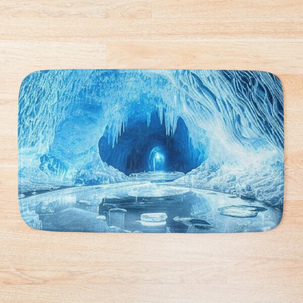 Item preview, Blue Ice Cave  designed and sold by Yarora.ai.