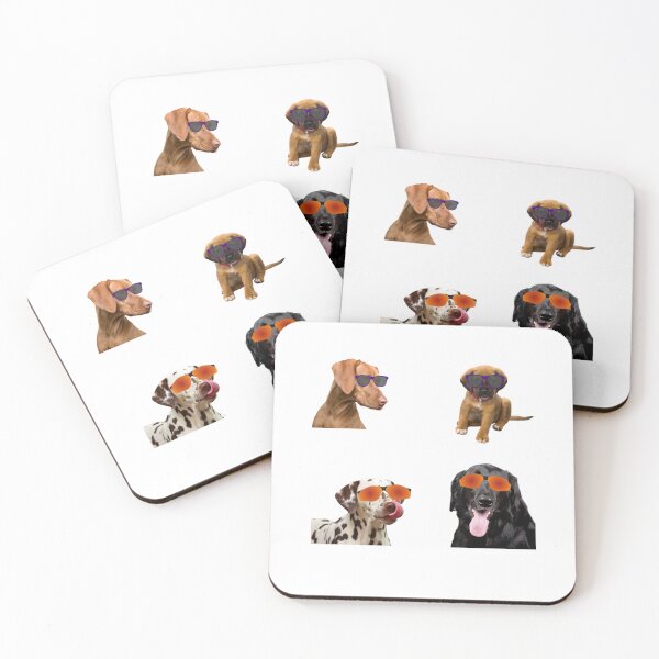 Item preview, Very funny dogs wearing sun glasses78 designed and sold by ReadingBetweent.