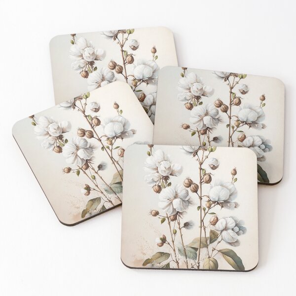 Item preview, Cotton Flowers  designed and sold by Vanover Designs.