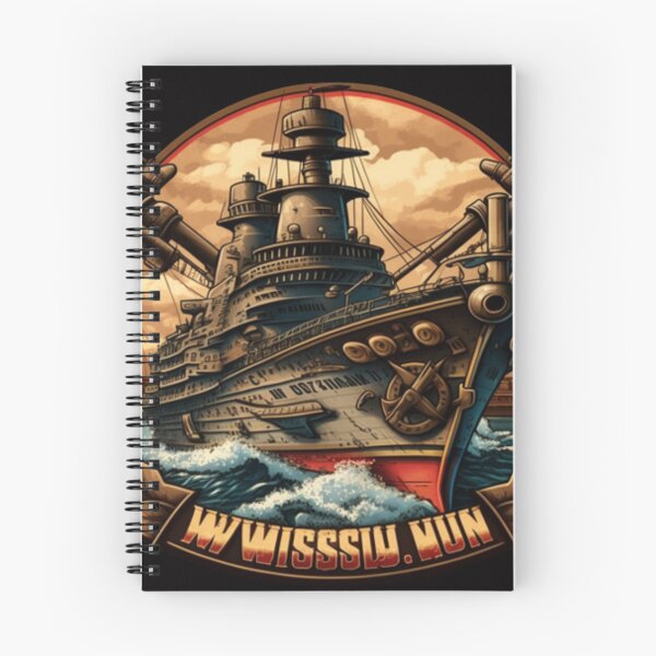 Item preview, uss wisconsin graphic design designed and sold by Urban Aesthetics.