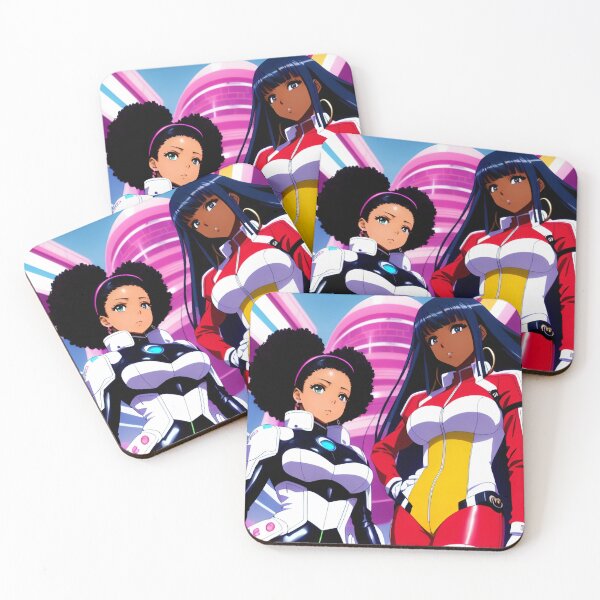 Item preview, Best Friend | Black Anime Girls designed and sold by blackanimemecca.