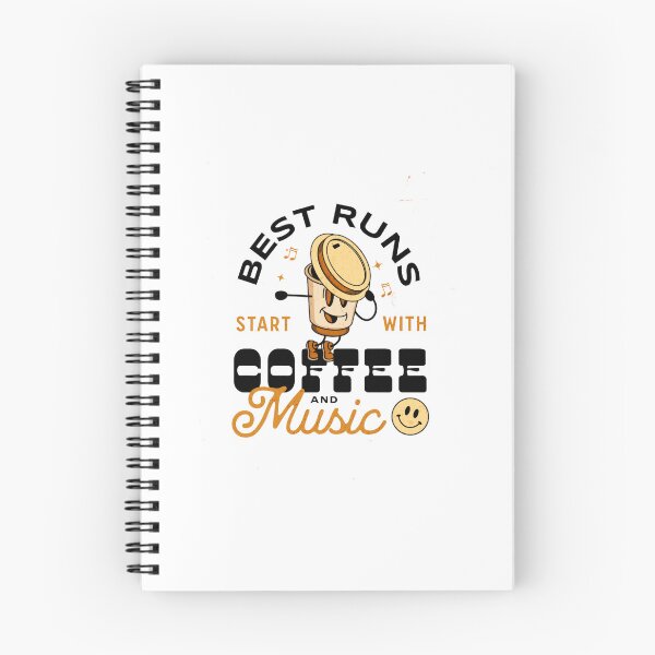 Item preview, Best Runs Start With Coffee and Music designed and sold by Runner's High.
