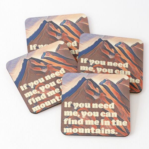 Item preview, Find me in the mountains designed and sold by Lumimango.