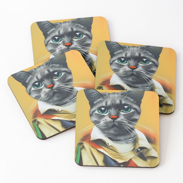 Item preview, Funky cat designed and sold by HofTao.