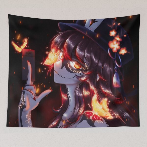 Item preview, HuTao - Genshin Impact designed and sold by Katzui.