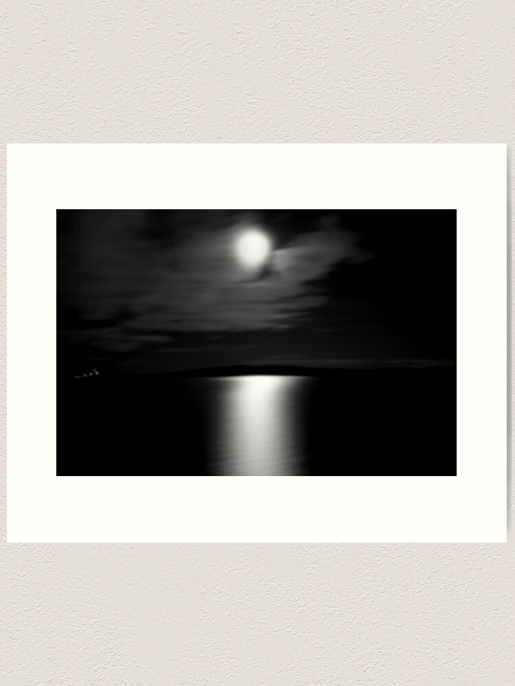 Thumbnail 2 of 3, Art Print, Ferry Moon designed and sold by Ron C. Moss.