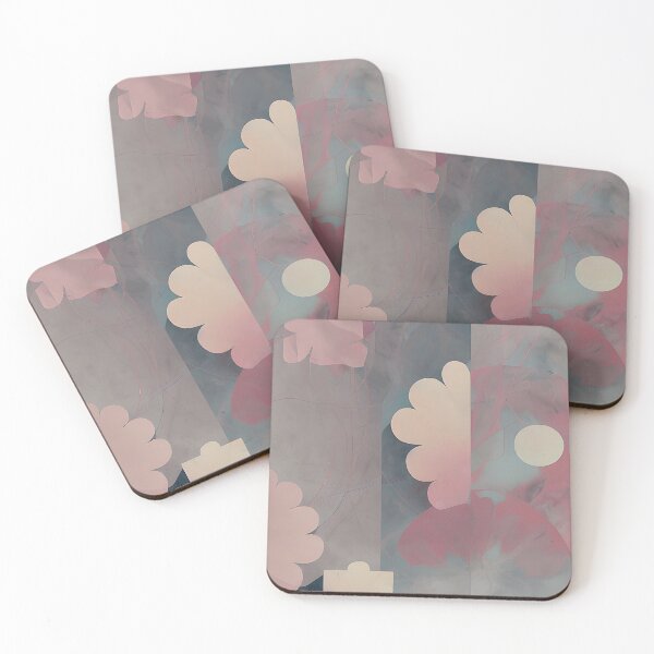 Item preview, Muted pink daisies abstract designed and sold by ibelieveimages.