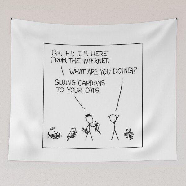 Item preview, Xkcd comic44 designed and sold by ReadingBetweent.