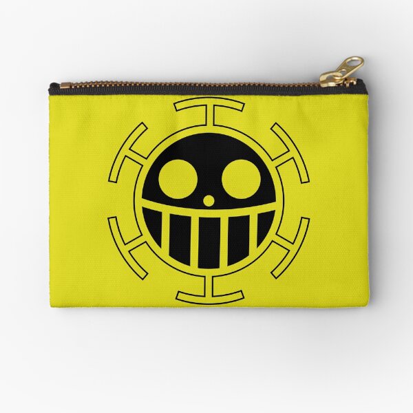 Heart Pirates Jolly Roger Zipper Pouch