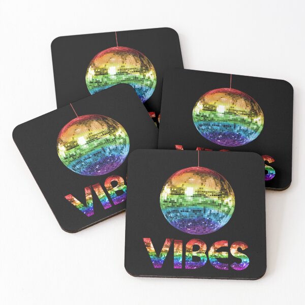 Item preview, 70s Rainbow Pride Discoball Vibes designed and sold by Deborah Camp.