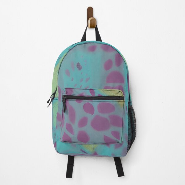 Artikelvorschau, Retro abstract leaves and pink dots entworfen und verkauft von ibelieveimages.