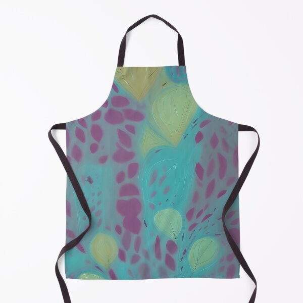 Artikelvorschau, Retro abstract leaves and pink dots entworfen und verkauft von ibelieveimages.