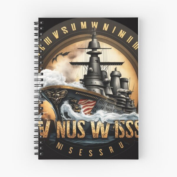 Item preview, uss wisconsin graphic design designed and sold by Urban Aesthetics.