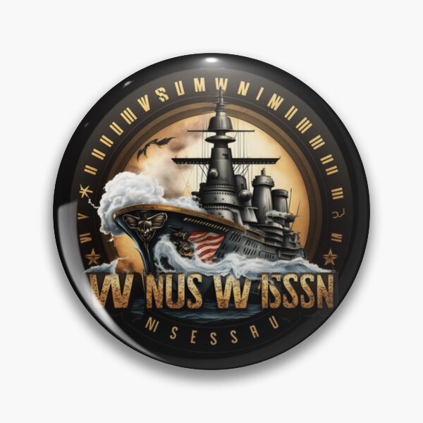 Item preview, uss wisconsin graphic design designed and sold by Urban Aesthetics.