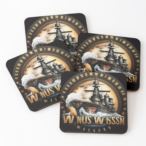 Item preview, uss wisconsin graphic design designed and sold by Urban Aesthetics.