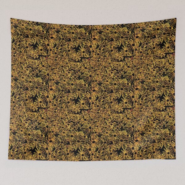 Item preview, Rudbeckia, Burnby Hall, neon effect designed and sold by paulboizot.