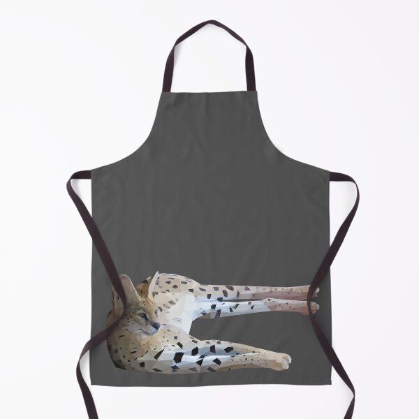 Item preview, Low Poly Serval Cat designed and sold by ErinFCampbell.