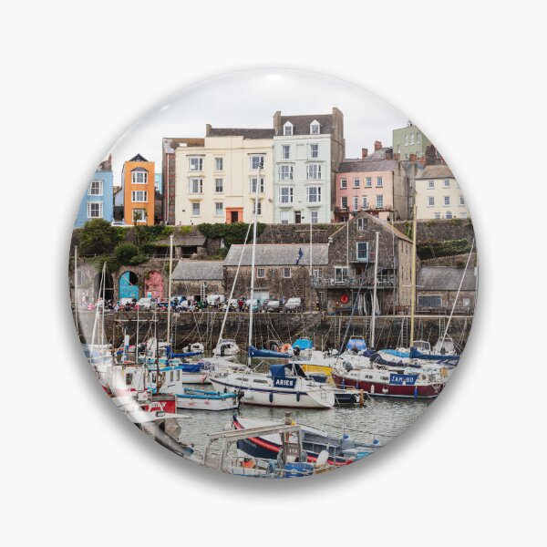 Item preview, Tenby Harbour Boats And Pastel Houses designed and sold by Paul Thompson Photography.