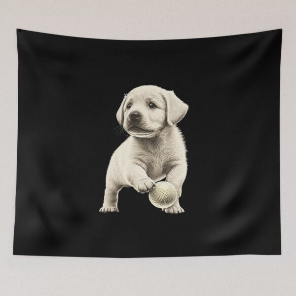 Item preview, Playing Baby Labrador designed and sold by Barnissim.
