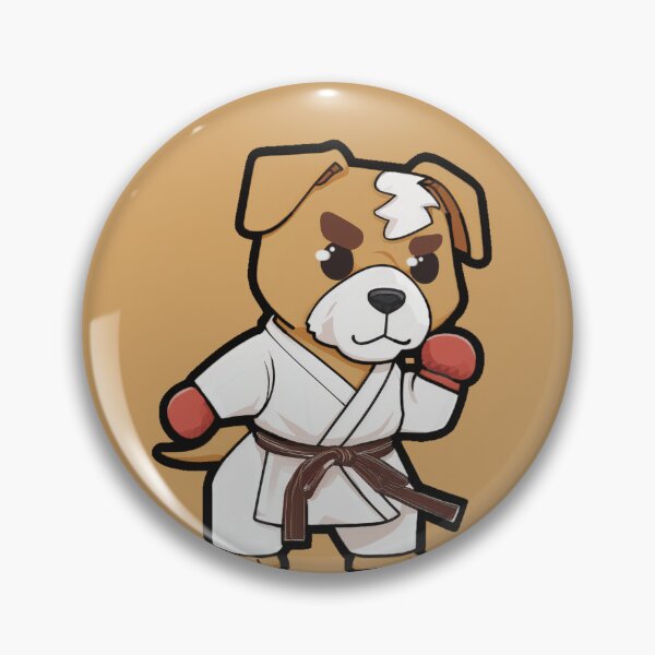 Item preview, Dog Knows Karate designed and sold by via-colab.