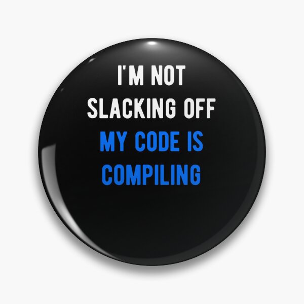 Item preview, xkcd im not slacking off my code is compiling183 designed and sold by ReadingBetweent.