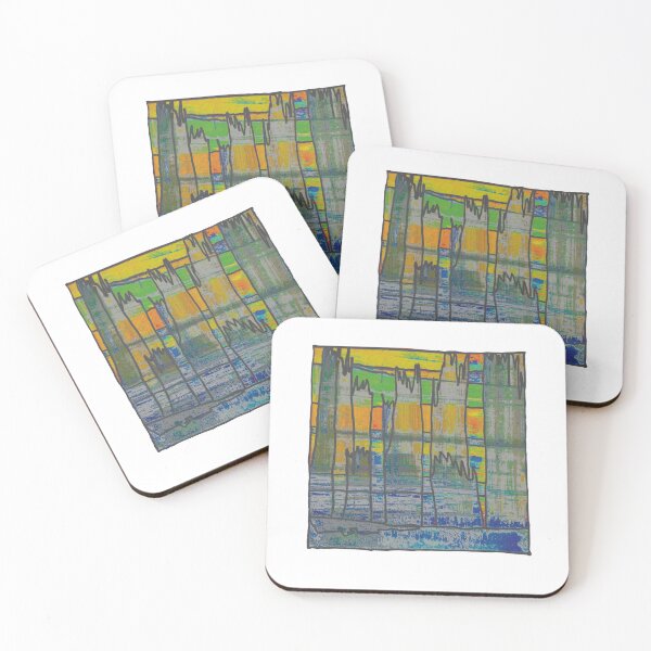 Item preview, Liminal Space II in Weathered Sunrise Abstraction designed and sold by BlackArtichoke.