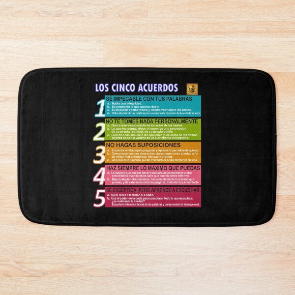 Item preview, the five agreements | spanish  designed and sold by Deco-Design.